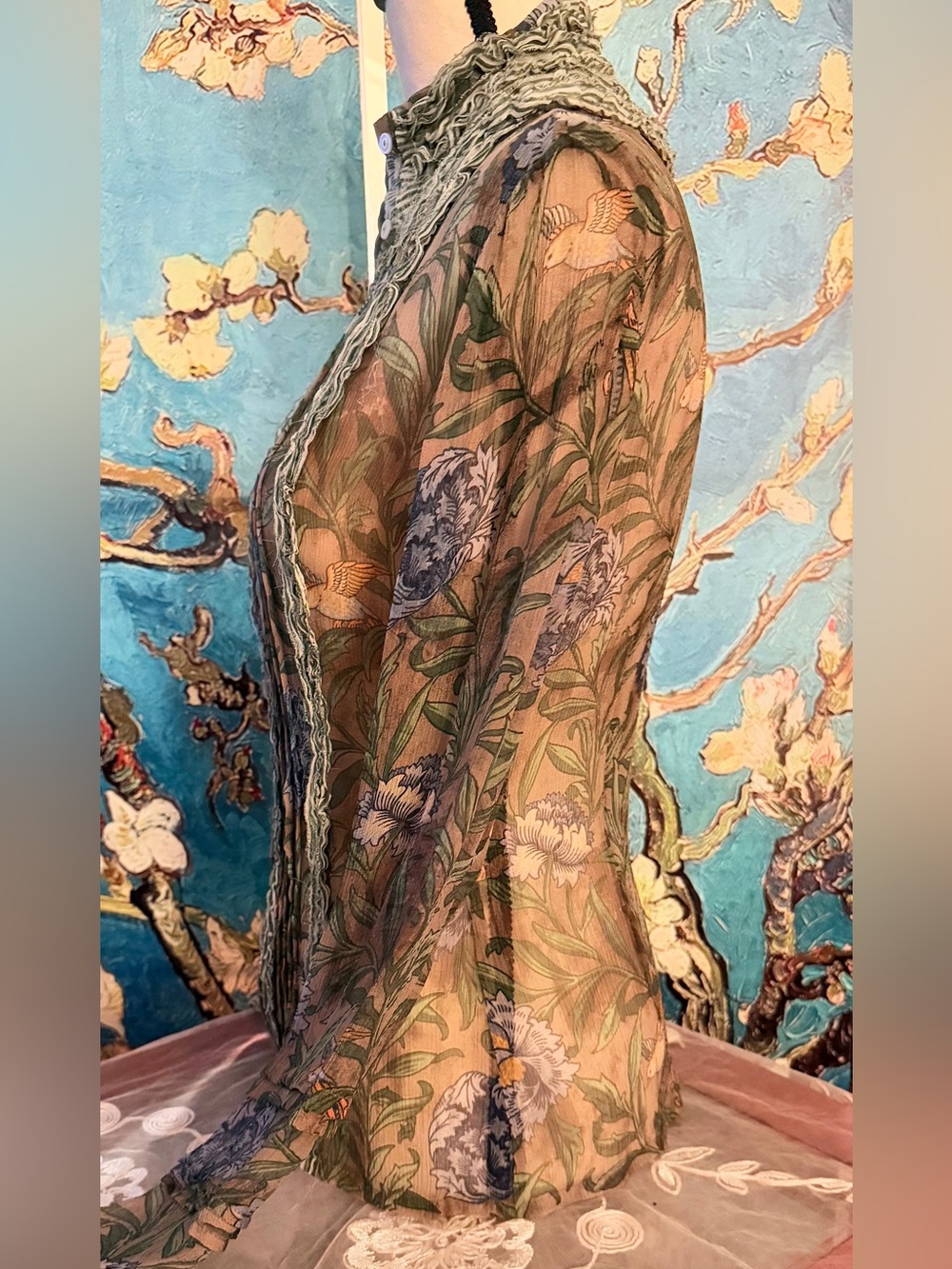 𝐆𝐈𝐀𝐍𝐅𝐑𝐀𝐍𝐂𝐎 𝐅𝐄𝐑𝐑𝐄́ 𝐕𝐈𝐍𝐓𝐀𝐆𝐄 𝟏𝟎𝟎% 𝐒𝐈𝐋𝐊 𝐏𝐋𝐈𝐒𝐒𝐄́ 𝐁𝐋𝐎𝐔𝐒𝐄 SZ S - Picture 2 of 11